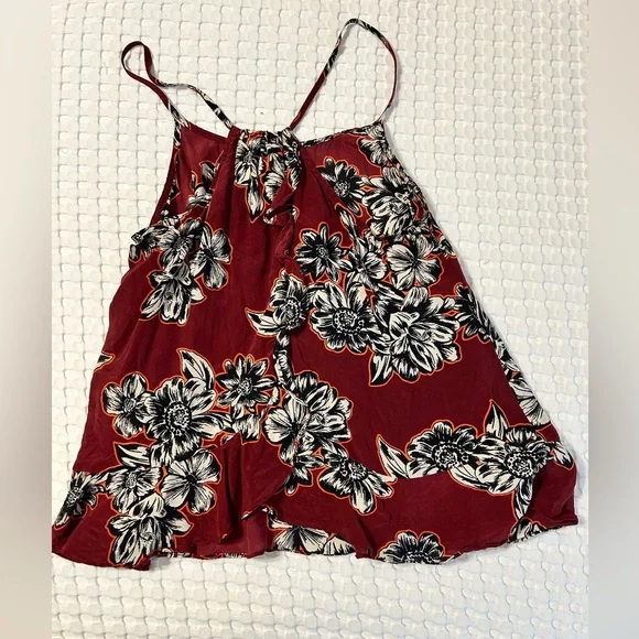 Maeve‎ By Anthropologie Zebella Silk Floral Tank Top Size 2 - Picture 4 of 8